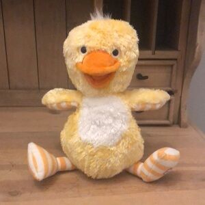 Hallmark Easter Totally Ticklish Duck Laughs Sings Flaps Wings Funny Animated